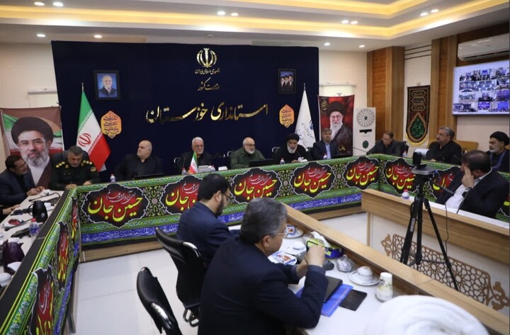 جلسه ستاد بزرگداشت تشییع پیکر مطهر قائد شهید امت خوزستان