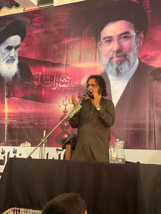 تصاویر/ حضور گسترده هزاران عزادار در راهپیمایی ششم محرم در جَند پاکستان