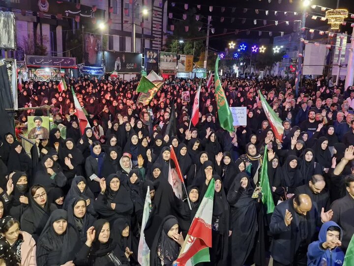 تصاویر/ اجتماع حسینیان خلخال در محرم ۱۴۰۵