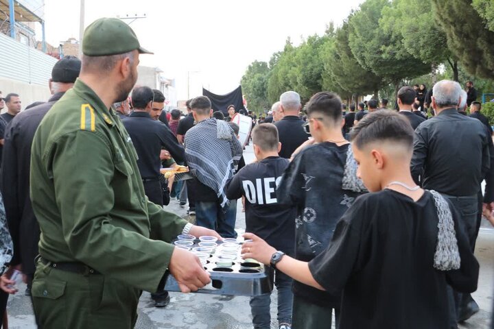 تصاویر/آیین نخل گردانی در روز هشتم محرم الحرام در کارچان
