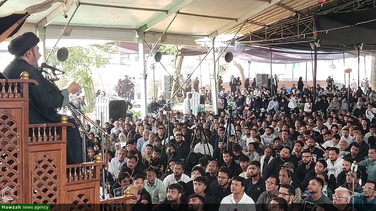 حسینؑ کی قربانی نے انسانیت کو نئی زندگی بخشی : مولانا کلب جواد نقوی