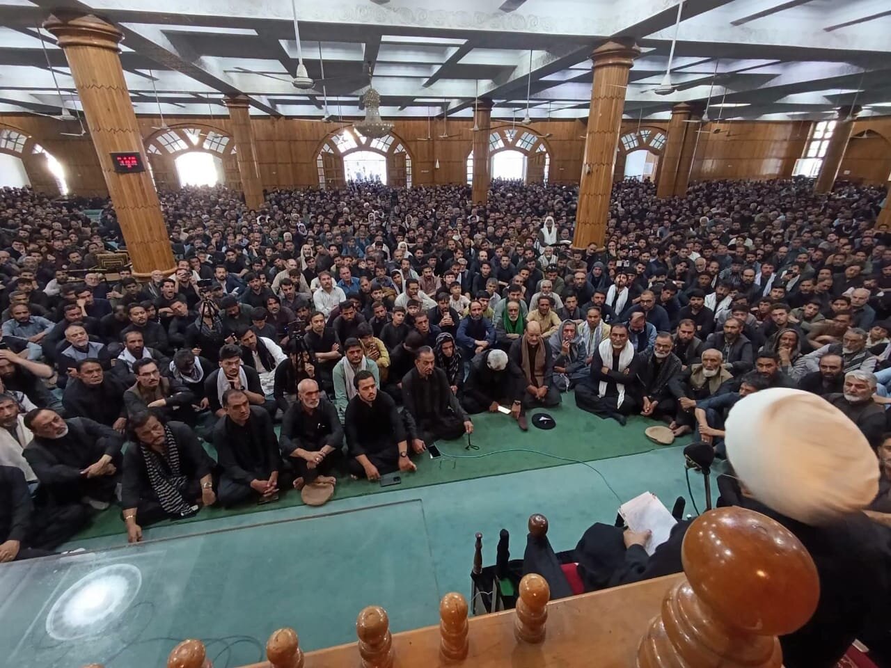 محرم میں حق کی حمایت اور باطل کی مخالفت کا درس موجود ہے: مولانا اشرف تابانی