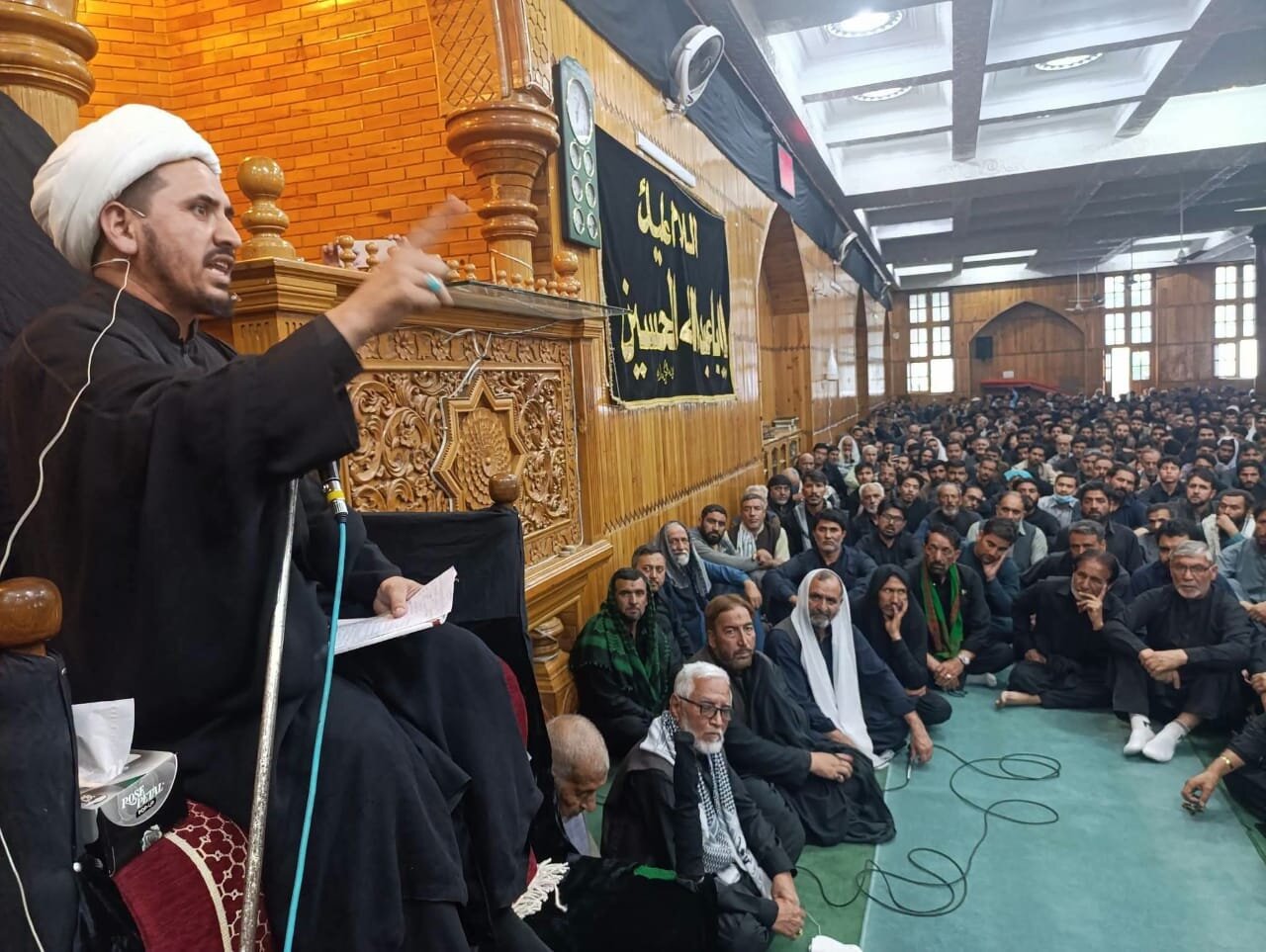 محرم میں حق کی حمایت اور باطل کی مخالفت کا درس موجود ہے: مولانا اشرف تابانی