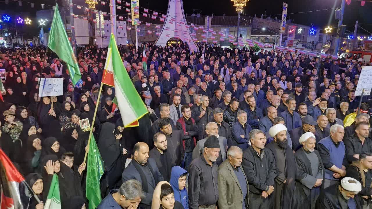 تصاویر/ اجتماع بزرگ حسینیان خلخال در محرم ۱۴۰۵