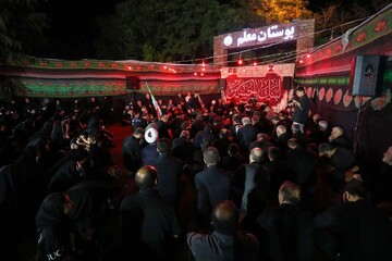 تصاویر/ مراسم عزاداری جوانان غدیری باحضور نماینده ولی فقیه در استان قزوین