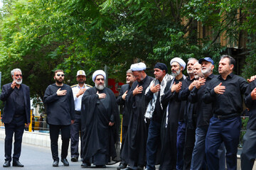تصاویر /  مراسم عزاداری خیابانی بمناسبت فرا رسیدن تاسوعای حسینی در تبریز