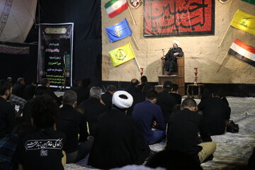 تصاویر/ مراسم عزاداری ماه محرم هیئت مکتب الصادق مدرسه علمیه محمودیه