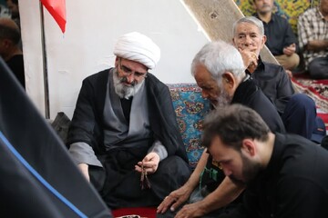 تصاویر/ مراسم عزای تاسوعای حسینی در مسجد امام خمینی(ره) سمنان