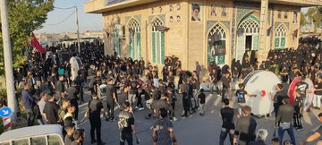 تصاویر/ مراسم عزاداری تاسوعای حسینی در کشکوئیه