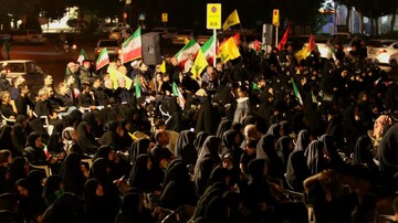 تصاویر/ مراسم سوگواری اباعبدالله الحسین هیئت انصارالمهدی اصفهان