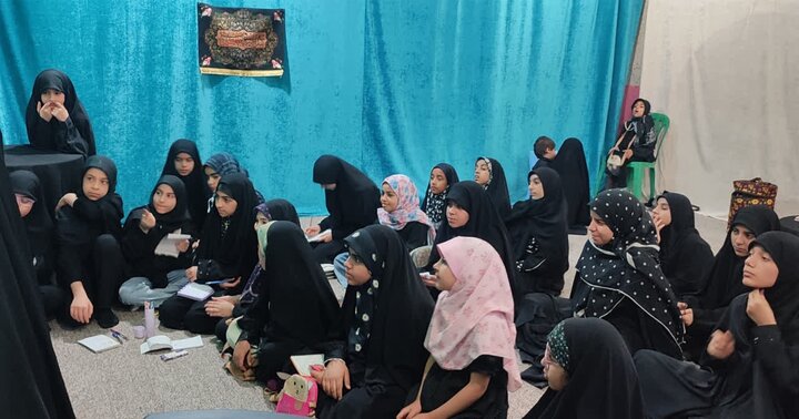مهدکودک هیئت محبان حضرت زهرا سلام الله علیها اهواز در دهه محرم