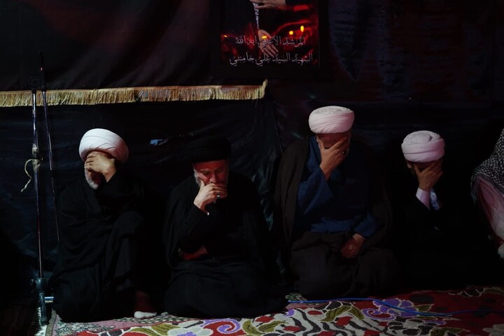 تصاویر/ فضای معنوی عزاداری محرم حسینی در بصره عراق