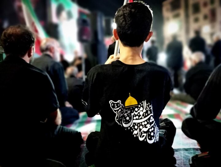 تصاویر/ عزاداری شب تاسوعا در کهریزک