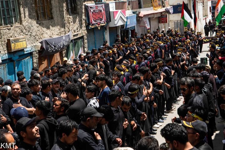 تصاویر/ مراسم باشکوه «روز جوان» به یاد حضرت علی‌اکبر(ع) در کارگل لداخ