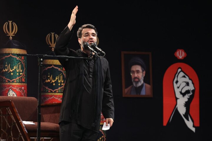 تصاویر/ عزاداری شب تاسوعا در جوار قتلگاه رهبر شهید انقلاب