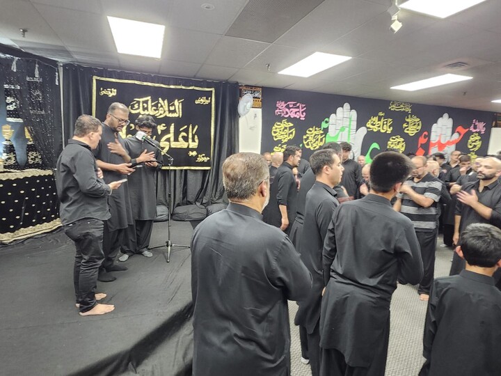 تصاویر/ برگزاری آیین‌های عزاداری دههٔ اول محرم در کانادا