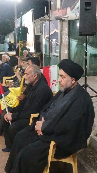 تصاویر/میدان داری نوش آبادی ها در شب هشتم همزمان با اقامه عزای حضرت اباعبدالله الحسین(ع)