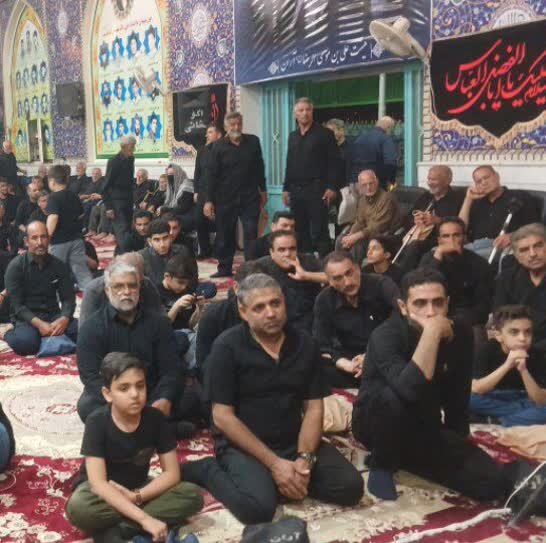 تصاویر/میدان داری نوش آبادی ها در شب هشتم همزمان با اقامه عزای حضرت اباعبدالله الحسین(ع)