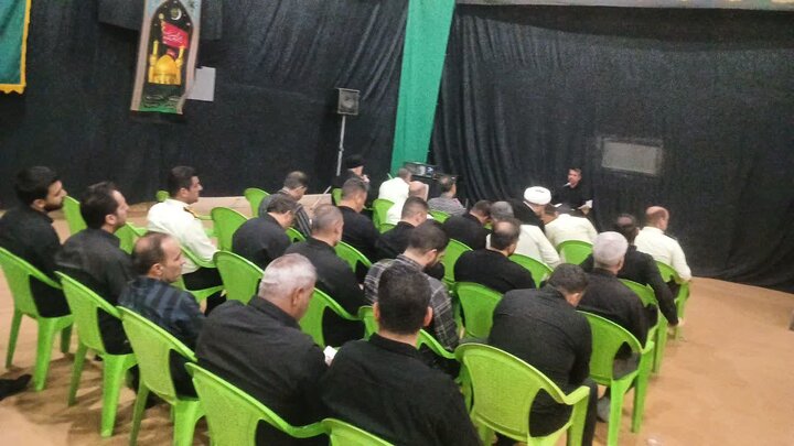 تصاویر/میدان داری نوش آبادی ها در شب هشتم همزمان با اقامه عزای حضرت اباعبدالله الحسین(ع)