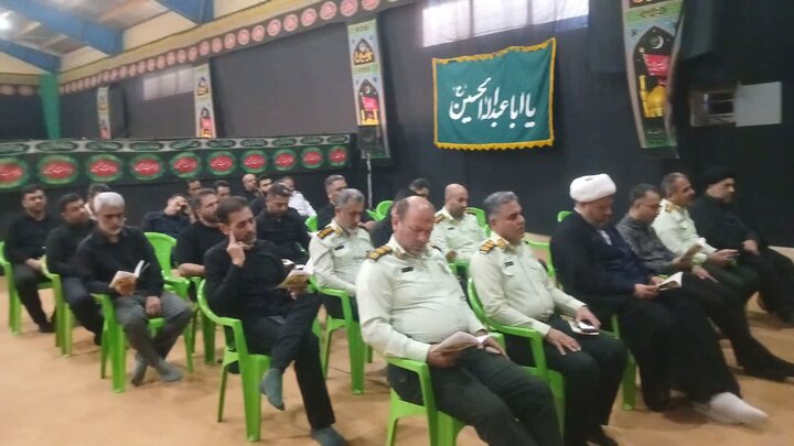 تصاویر/میدان داری نوش آبادی ها در شب هشتم همزمان با اقامه عزای حضرت اباعبدالله الحسین(ع)