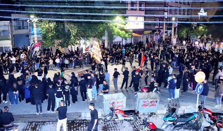 تصاویر/صد و پانزدهمین شب حضور مردم ابهر