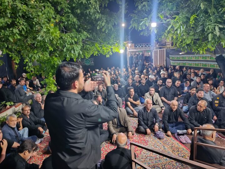 تصاویر/ مراسم عزاداری شب تاسوعا در شهرستان الشتر