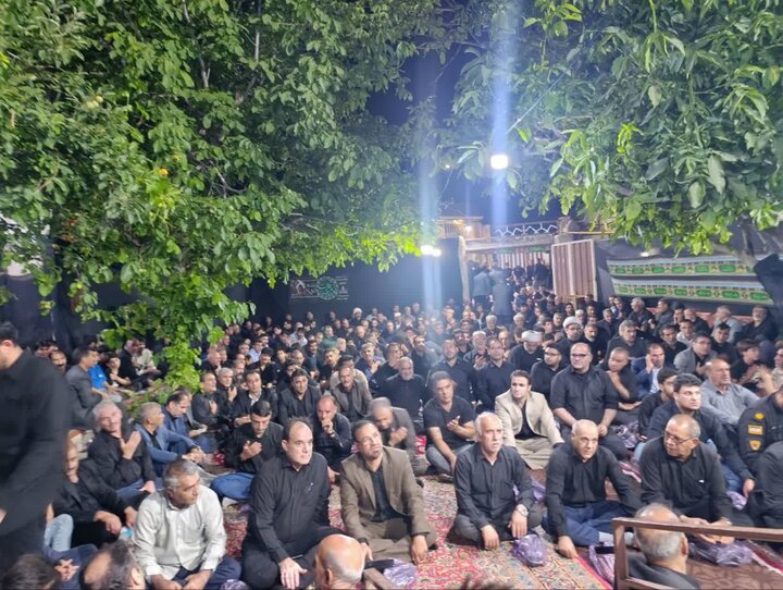تصاویر/ مراسم عزاداری شب تاسوعا در شهرستان الشتر