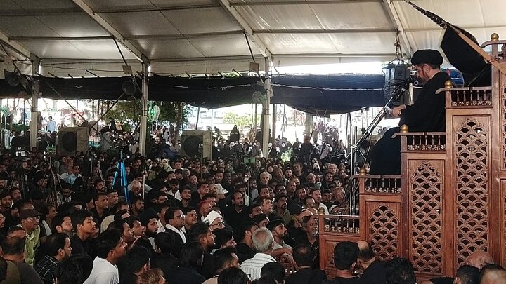 عزائے سیدالشہداؑء کی بقا اور اس میں مسلسل اضافہ اللہ کا وعدہ ہے: مولانا کلب جواد نقوی