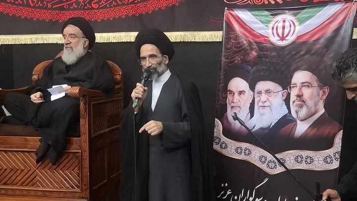 تصاویر/ مراسم عزاداری تاسوعای حسینی در مسجد صادقیه کاشان