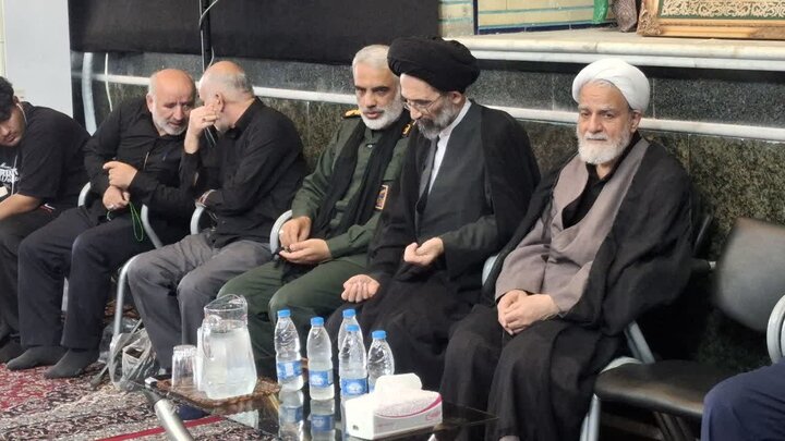 تصاویر/ مراسم عزاداری تاسوعای حسینی در مسجد صادقیه کاشان