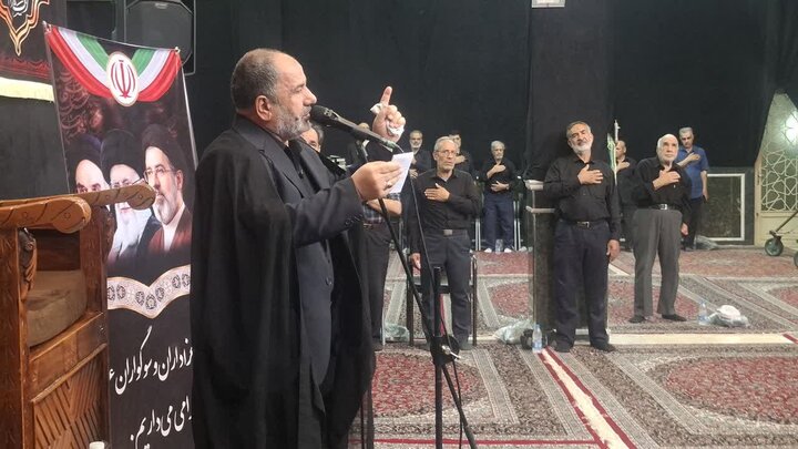 تصاویر/ مراسم عزاداری تاسوعای حسینی در مسجد صادقیه کاشان