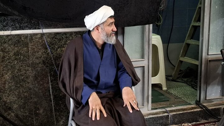 تصاویر/ مراسم عزاداری تاسوعای حسینی در مسجد صادقیه کاشان