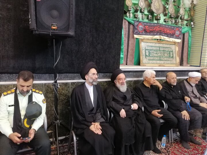 تصاویر/ مراسم عزاداری تاسوعای حسینی در مسجد صادقیه کاشان