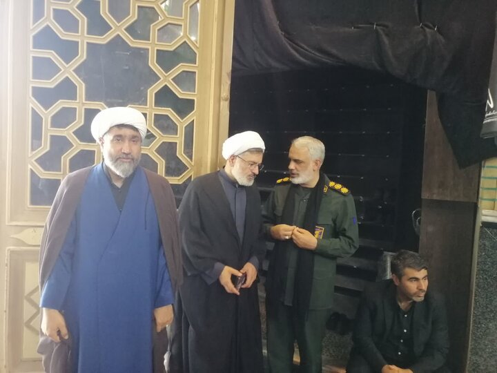 تصاویر/ مراسم عزاداری تاسوعای حسینی در مسجد صادقیه کاشان