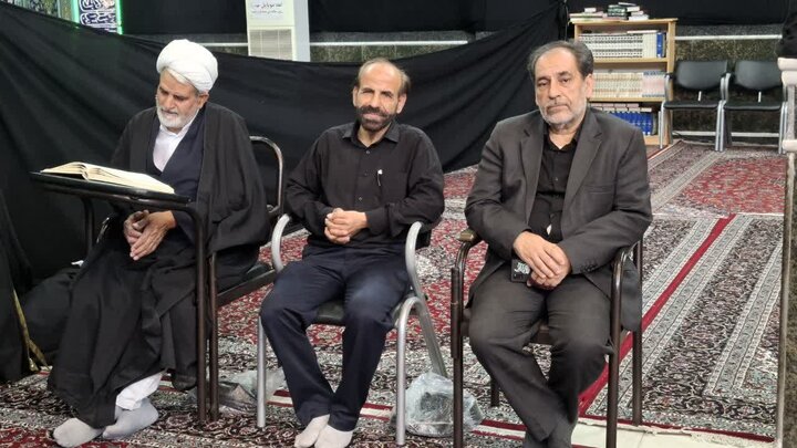 تصاویر/ مراسم عزاداری تاسوعای حسینی در مسجد صادقیه کاشان