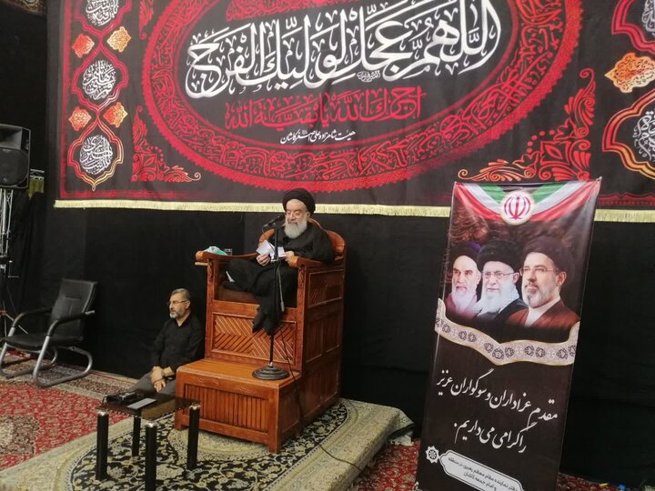 تصاویر/ مراسم عزاداری تاسوعای حسینی در مسجد صادقیه کاشان