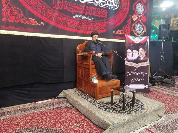 تصاویر/ مراسم عزاداری تاسوعای حسینی در مسجد صادقیه کاشان