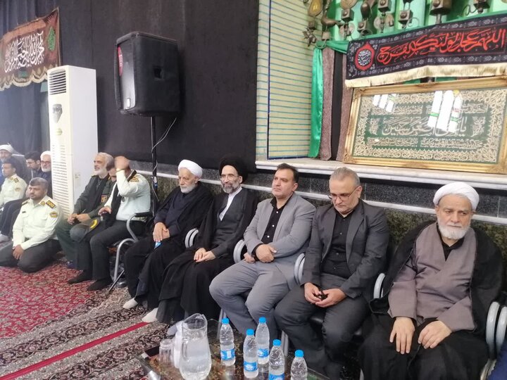 تصاویر/ مراسم عزاداری تاسوعای حسینی در مسجد صادقیه کاشان