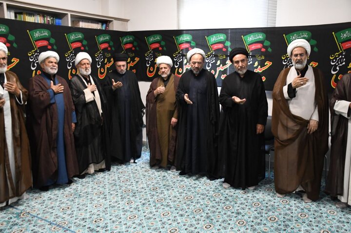 تصاویر/ مراسم سوگواری تاسوعای حسینی در دفتر امام جمعه ارومیه