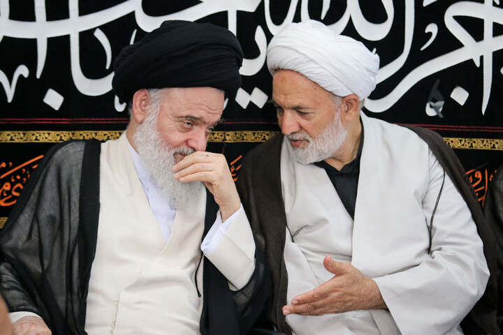 تصاویر/ مراسم عزاداری روز تاسوعا دفتر مقام معظم رهبری در قم