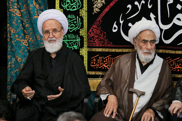 تصاویر/ مراسم عزاداری روز تاسوعا دفتر مقام معظم رهبری در قم