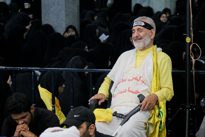 تصاویر/ مراسم عزاداری روز تاسوعا دفتر مقام معظم رهبری در قم