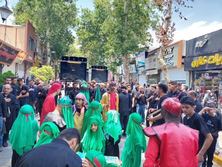 تصاویر/ مراسم سوگواری تاسوعای حسینی در خوی