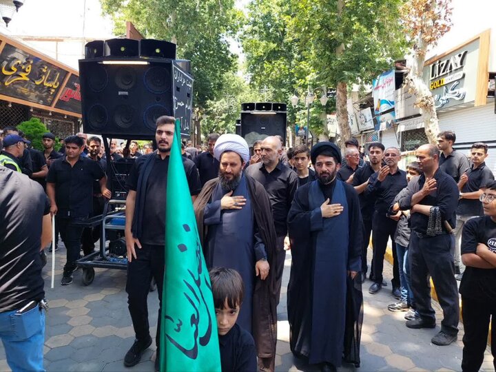 تصاویر/ مراسم سوگواری تاسوعای حسینی در خوی