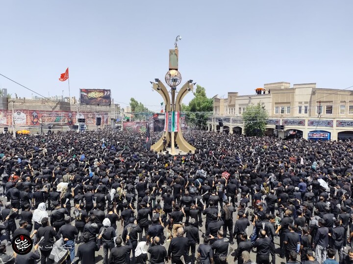 تصاویر/ مراسم عزاداری تاسوعای حسینی در شهر بم