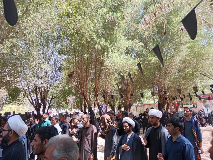 تصاویر/ مراسم عزاداری روز تاسوعای حسینی در رودبارجنوب