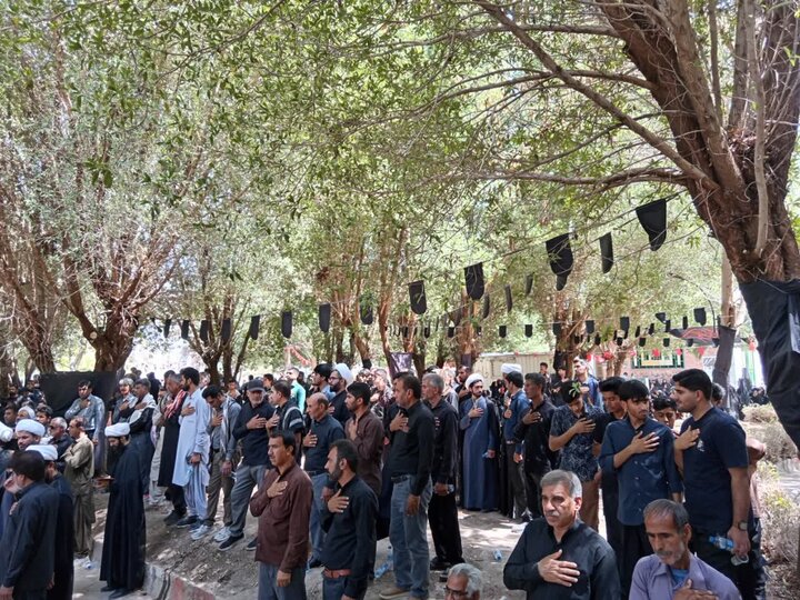 تصاویر/ مراسم عزاداری روز تاسوعای حسینی در رودبارجنوب