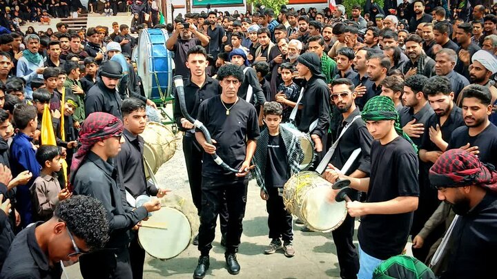 تصاویر/ مراسم عزاداری روز تاسوعای حسینی در شهر فهرج