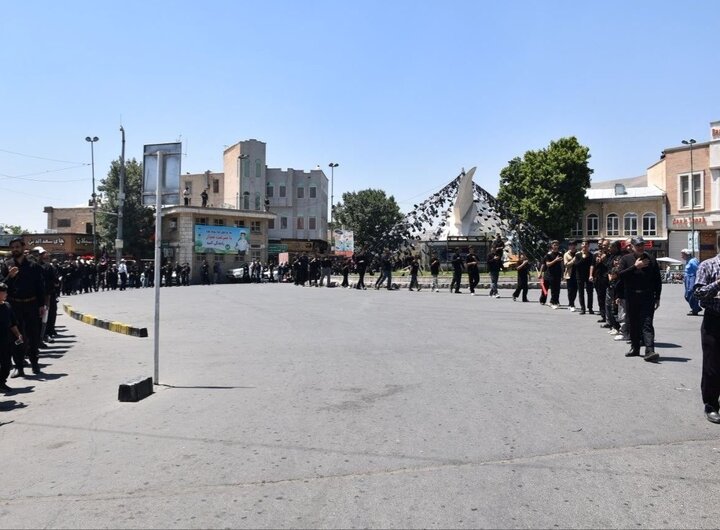 تصاویر/ اقامه تاسوعای حسینی در سنندج