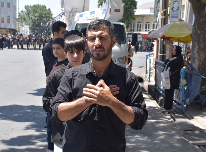 تصاویر/ اقامه تاسوعای حسینی در سنندج